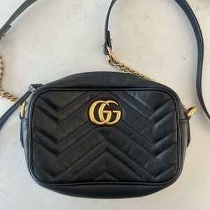 Authentic Gucci Marmont Mini Camera Bag